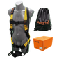 ARESTA AK-M01AA MEWP Kit, Black and Yellow Harness, 2m Lanyard, Pump Bag - AK-M01AA-BY