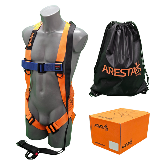 ARESTA MEWP Kit, Single Point Harness & 1.5m Adjustable Lanyard - AK-M01B-15A