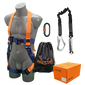 ARESTA Scaffolder Kit 2, 2 Point Harness & Elasticated Lanyard - AK-S02S