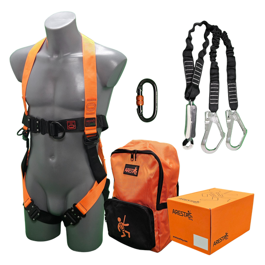 ARESTA Scaffolder Kit 8, 2 Point Harness & Twin Lanyard - AK-S08