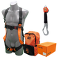 ARESTA Scaffolder Kit 9E, Elasticated Harness & Fall Arrest Block - AK-S09E
