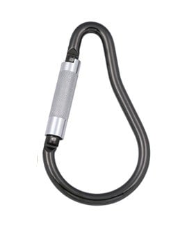 ARESTA Steel Scaffolders Carabiner, 52mm Opening, 50kN - AR-0011D