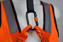 ARESTA Andes Hi-Vis Orange Jacket Safety Harness, EASYFIT Buckles - AR-01012H
