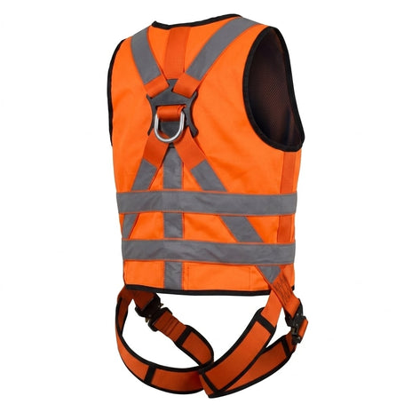 ARESTA Andes Hi-Vis Orange Jacket Safety Harness, EASYFIT Buckles - AR-01012H