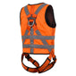 ARESTA Andes Hi-Vis Orange Jacket Safety Harness, EASYFIT Buckles - AR-01012H