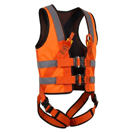 ARESTA Andes Hi-Vis Orange Jacket Safety Harness, EASYFIT Buckles - AR-01012H