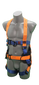 ARESTA 4 Point Harness with Work Positioning Belt, EEZE-KLICK, M-XL - AR-01044