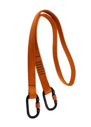 ARESTA Fixed Webbing Restraint Lanyard with Carabiners, EN 358 - AR-02201