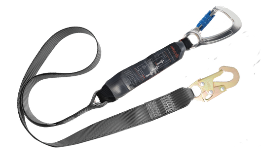 ARESTA Single Secure-Rap Shock Absorbing Lanyard, EN 355 - AR-02209