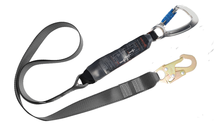 ARESTA Single Secure-Rap Shock Absorbing Lanyard, EN 355 - AR-02209
