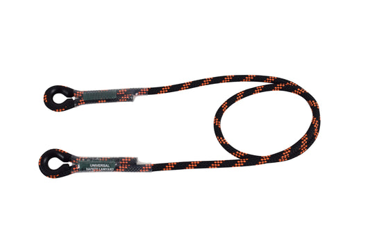 ARESTA Fixed Rope Restraint Lanyard with Carabiners, EN 358 - AR-02801