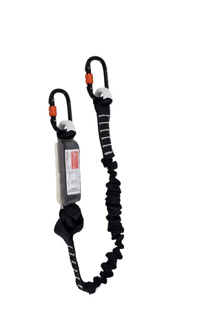 ARESTA Elasticated Fall Arrest Lanyard, Scaffold Hook & Shock Absorber - AR-03900