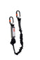 ARESTA Elasticated Fall Arrest Lanyard, Scaffold Hook & Shock Absorber - AR-03900