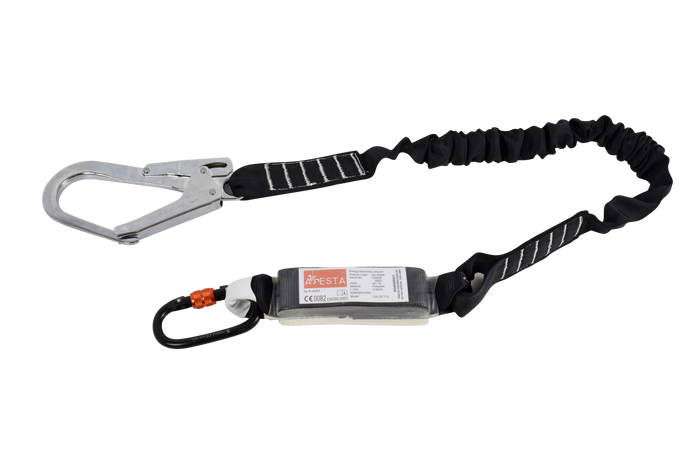 ARESTA Scaffolder Kit 6, 2 Point Harness & Elasticated Lanyard - AK-S06