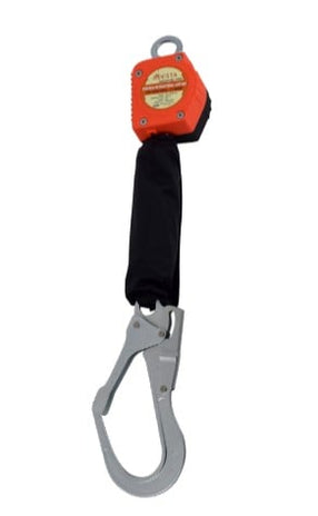 ARESTA 2m Retractable Webbing Fall Arrest Block with Scaffold Hook - AR-05HB-2N