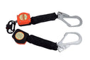 ARESTA Twin 2m Retractable Webbing Fall Arrest Block, Scaffold Hooks - AR-05HB-2NT