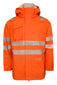 Lyngsoe ARC-LR19055 Multinorm Arc Flash Breathable Hi-Vis Rain Jacket APC 1 ATPV 12 cal