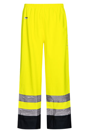 Lyngsoe ARC-LR4052 Multinorm Arc Flash Hi-Vis PVC Rain Trousers APC 1 ATPV 8.6 cal