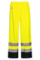 Lyngsoe ARC-LR4052 Multinorm Arc Flash Hi-Vis PVC Rain Trousers APC 1 ATPV 8.6 cal