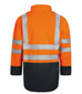 Lyngsoe ARC-LR4055 Multinorm Arc Flash Hi-Vis PVC Rain Jacket APC 1 ATPV 8.6 cal