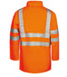 Lyngsoe ARC-LR4055 Multinorm Arc Flash Hi-Vis PVC Rain Jacket APC 1 ATPV 8.6 cal