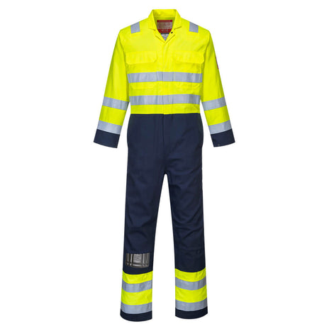 Portwest BIZ7 Hi-Vis Anti-Static Bizflame Pro Coverall