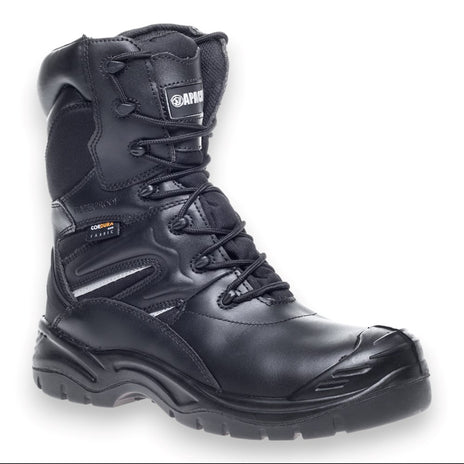 Apache Combat Waterproof Zide Zip Metal-Free Safety Boot