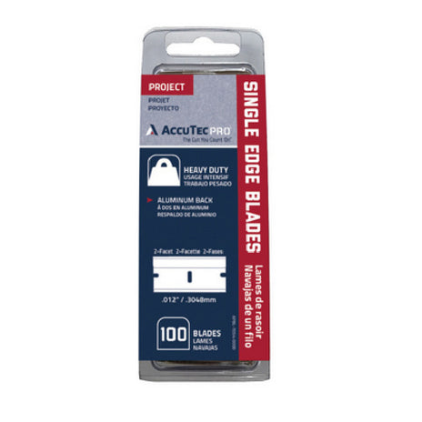 Durham Duplex WBG201 Single Edge Razor Blades, Box of 100