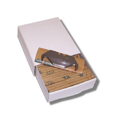 Durham Duplex WBG208 Hooked / WBG209 Concave Trimming Blades, Box of 100
