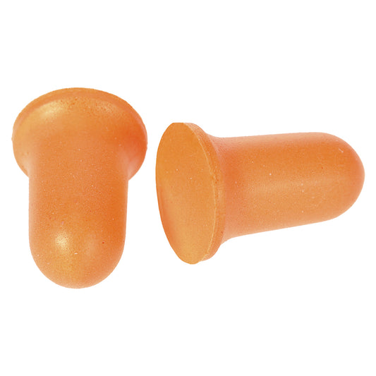 Portwest EP06 Bell Comfort PU Foam Ear Plugs (200 Pairs) - Orange