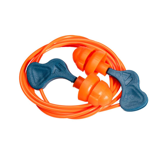 Portwest EP23 Easy Fit TPR Ear Plugs (50 Pairs) - Orange