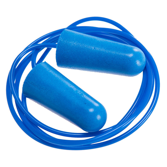 Portwest Detectable Corded PU Ear Plugs - Blue
