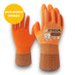 Manosun EUAS9T20 Ultra-Thin Nitrile Palm Coated Cut E Orange Glove