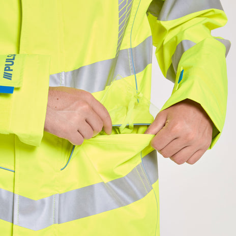 Pulsar EVOLUTION Hi-Vis 3-Layer Storm Coat (EVO250-R / EVO100-R)