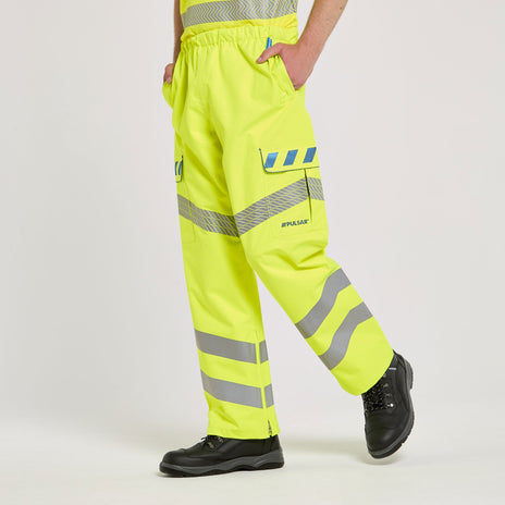 Pulsar EVOLUTION Hi-Vis 3-Layer Overtrousers (EVO251-R / EVO101-R)