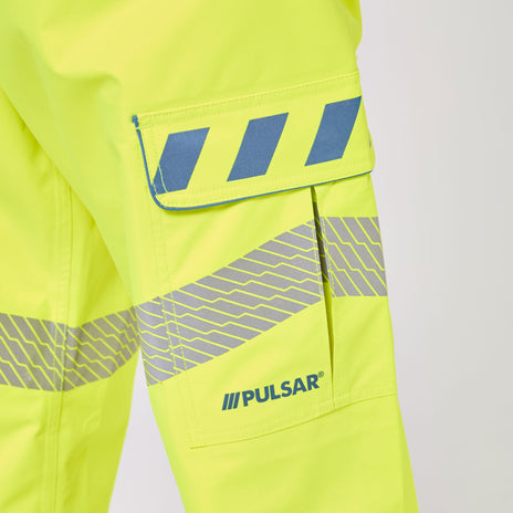 Pulsar EVOLUTION Hi-Vis 3-Layer Overtrousers (EVO251-R / EVO101-R)