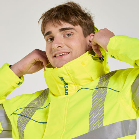 Pulsar EVOLUTION Hi-Vis 3-Layer Bomber Jacket (EVO253-R / EVO103-R)
