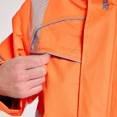 Pulsar EVOLUTION Hi-Vis 3-Layer Storm Coat (EVO250-R / EVO100-R)