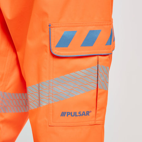 Pulsar EVOLUTION Hi-Vis 3-Layer Overtrousers (EVO251-R / EVO101-R)