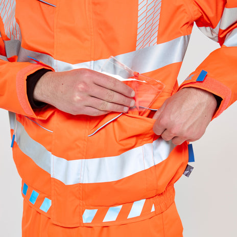 Pulsar EVOLUTION Hi-Vis 3-Layer Bomber Jacket (EVO253-R / EVO103-R)