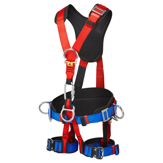 Portwest FP19 4 Point Comfort Plus Harness - Red