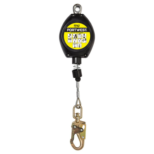 Portwest FP42 6m Retractable Fall Arrest Block - Black