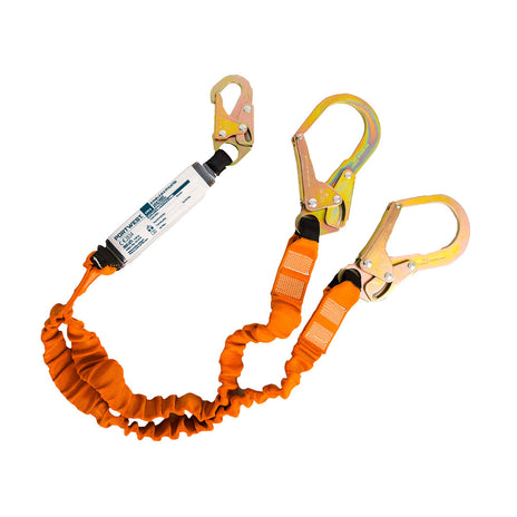 Portwest FP75 Double 140kg 1.8m Lanyard with Shock Absorber
