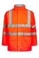 Lyngsoe FR-LR3456 Flame Retardant Hi-Vis Winter Rain Jacket EN ISO 20471 Class 3
