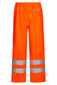 Lyngsoe FR-LR52 Flame Retardant Hi-Vis PU Rain Trousers EN ISO 20471 Class 2