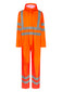 Lyngsoe FR-LR57 Flame Retardant Hi-Vis PU Rain Coverall EN ISO 20471 Class 3