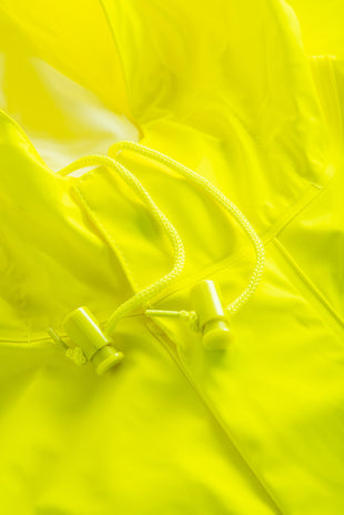 Lyngsoe FR-LR57 Flame Retardant Hi-Vis PU Rain Coverall EN ISO 20471 Class 3