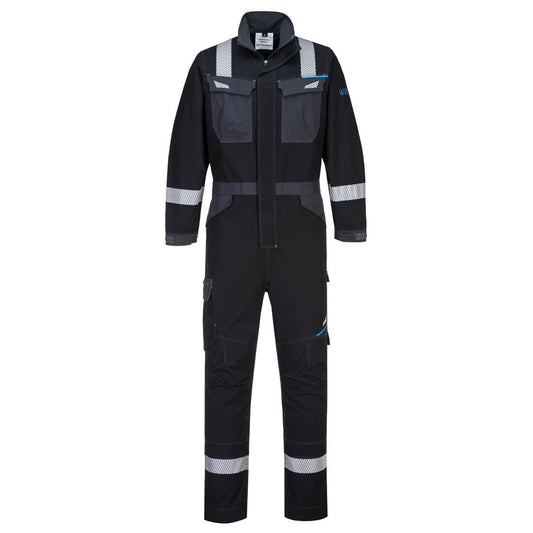 Portwest FR503 WX3 Modaflame Work FR Coverall - Black