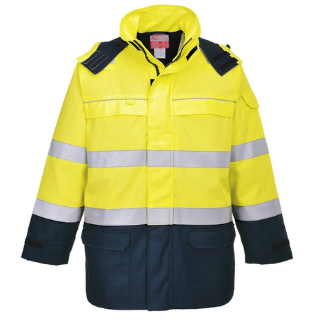 Portwest FR79 Bizflame Rain+ Hi-Vis Multi-Norm Contrast FR Jacket