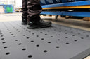 COBA Hygimat Hygienic Anti-Fatigue Mat with Drainage Holes